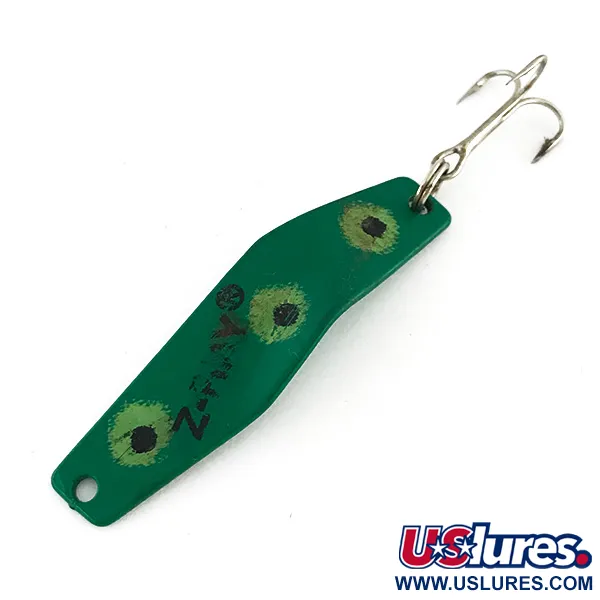 Vintage  Z-RAY Lures Z-Ray, 1/4oz Frog fishing spoon #8472
