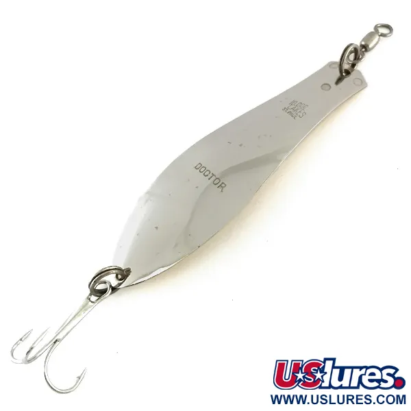 Vintage  Other Doctor spoon, 3/5oz Gold / Nickel fishing spoon #8515
