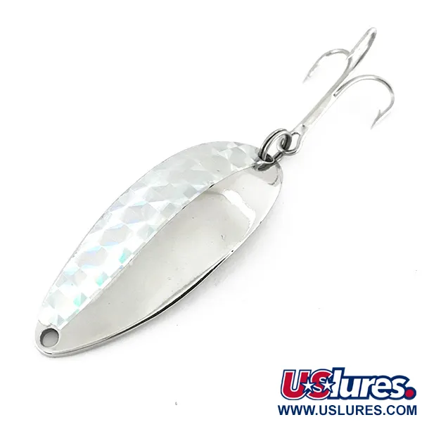 Vintage  Seneca Little Cleo (Hula Girl), 1/2oz Nickel fishing spoon #8524