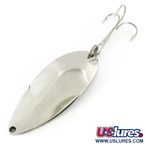 Vintage  Seneca Little Cleo (Hula Girl), 3/4oz Nickel fishing spoon #8546