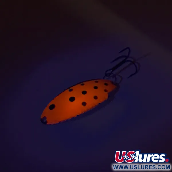 Vintage   Thomas Buoyant, 3/16oz Red Trout / Nickel fishing spoon #8550