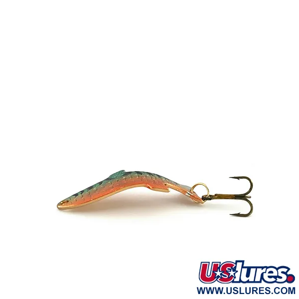 Vintage   Acme Phoebe, 1/8oz Fire Tiger fishing spoon #8551