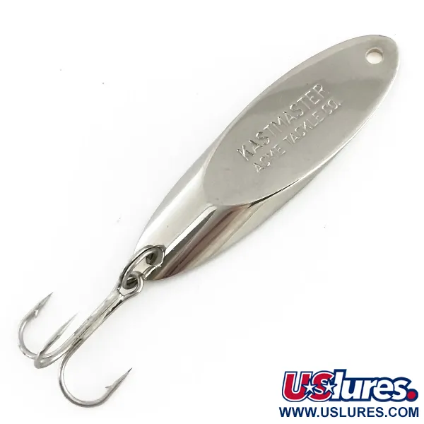Vintage  Acme Kastmaster , 3/4oz Nickel fishing spoon #8565