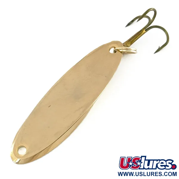 Vintage  Acme Kastmaster , 3/8oz Gold fishing spoon #8568