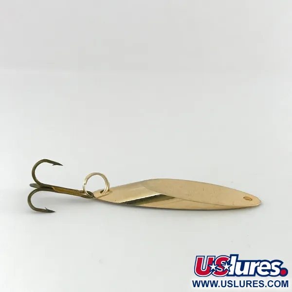 Vintage  Acme Kastmaster , 3/8oz Gold fishing spoon #8568