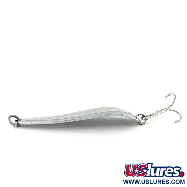 Vintage  Luhr Jensen Krocodile Die #5, 1oz Nickel fishing spoon #8576