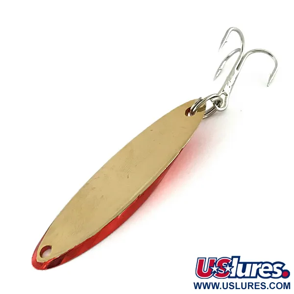 Vintage  Acme Kastmaster , 3/8oz Red / Gold fishing spoon #8601