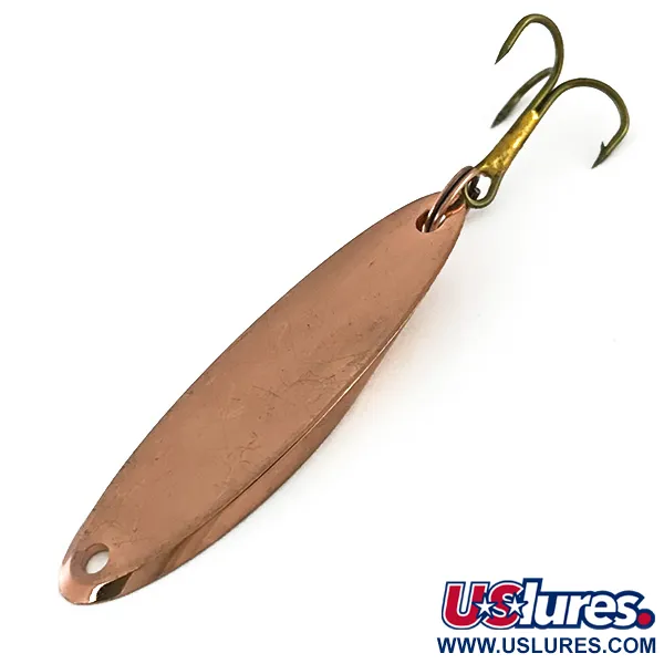 Vintage  Acme Kastmaster , 3/8oz Copper fishing spoon #8602