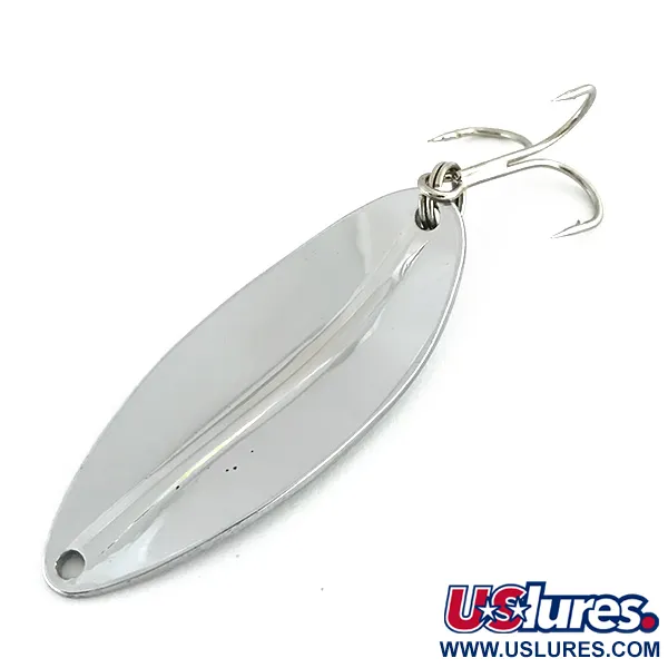 Vintage  TODDCO Main liner , 2/5oz Nickel fishing spoon #8606