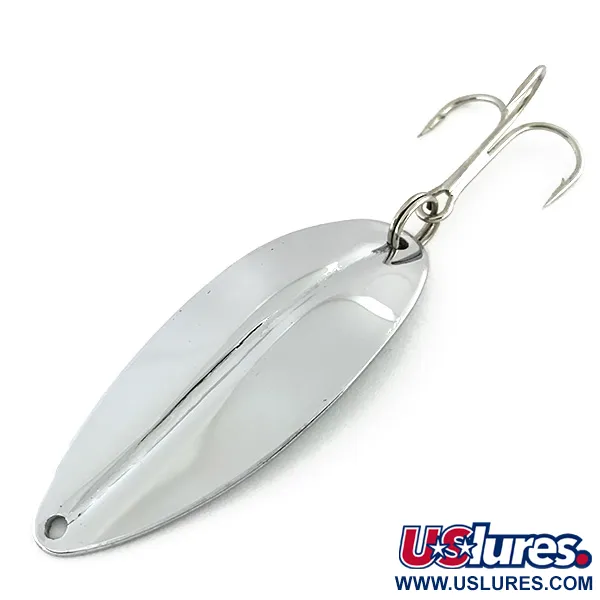 Vintage  TODDCO Main liner , 2/5oz Nickel fishing spoon #8606
