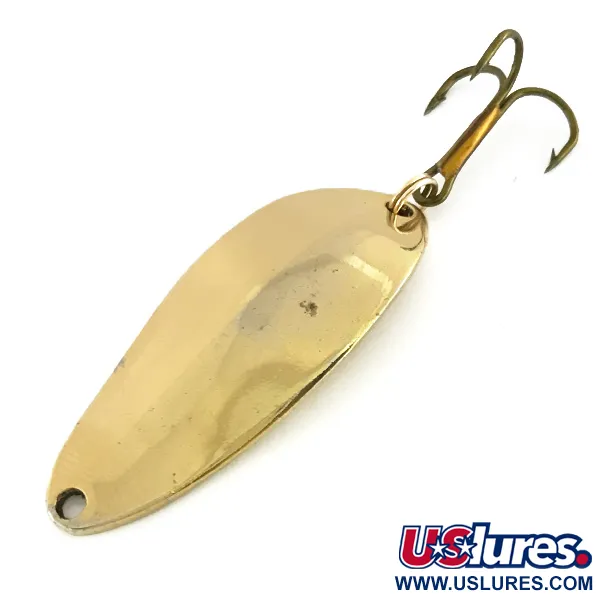 Vintage  Seneca Little Cleo (Hula Girl)​, 1/3oz Gold fishing spoon #8613
