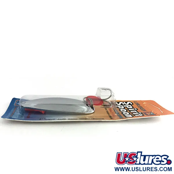  Luhr Jensen Spirit Spoon, 3/4oz Nickel fishing spoon #8628