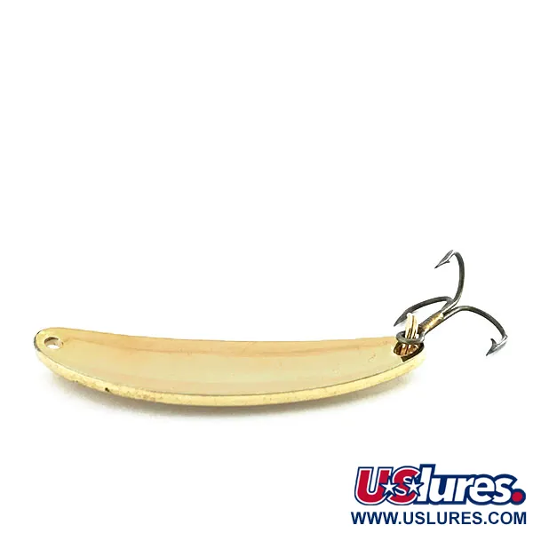 Vintage  Acme Side-winder, 1/4oz Gold fishing spoon #8660