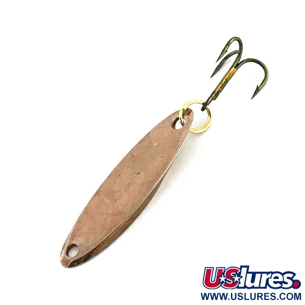 Vintage  Acme Kastmaster , 1/8oz Matte Copper fishing spoon #8663