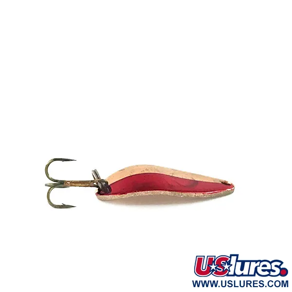 Vintage  Seneca Little Cleo, 3/16oz Copper / Red fishing spoon #8683
