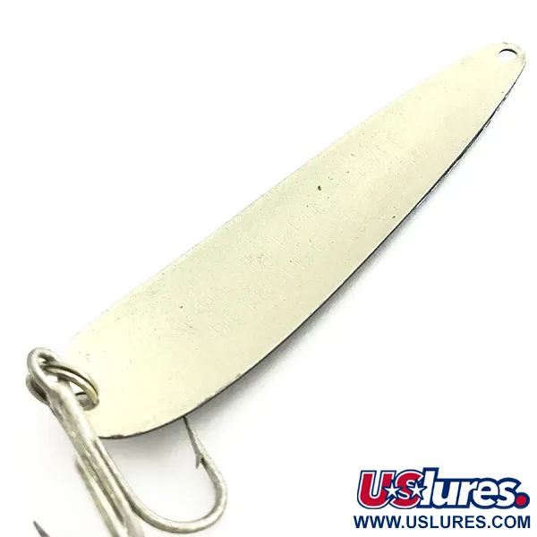 Vintage  Eppinger Dardevle King Flutter Devle 3200, 1/2oz Black / White / Green / Blue fishing spoon #8707