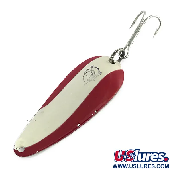 Vintage  Eppinger Dardevle Imp, 2/5oz Red / White / Nickel fishing spoon #8723