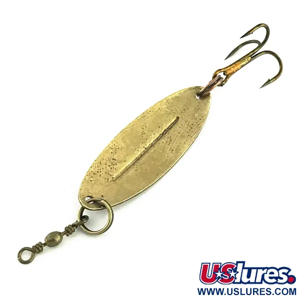 Vintage   Williams Wabler W20, 3/32oz Brass fishing spoon #8740