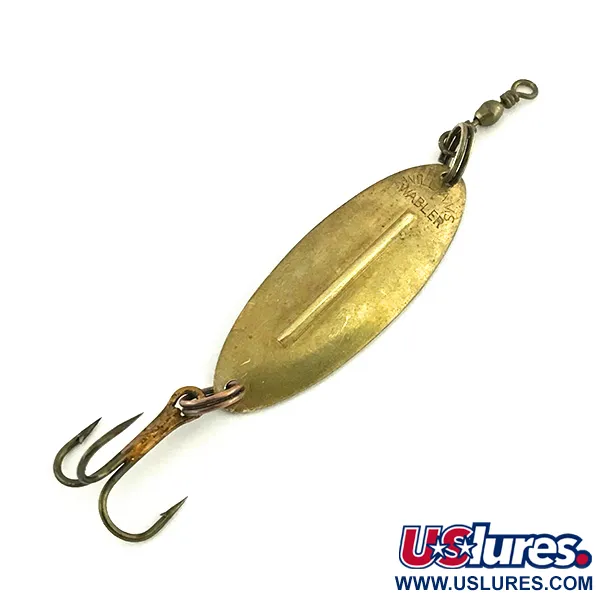 Vintage   Williams Wabler W20, 3/32oz Brass fishing spoon #8740