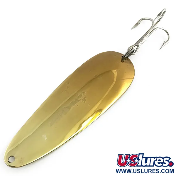 Vintage  Eppinger Dardevle, 1oz Gold fishing spoon #8742