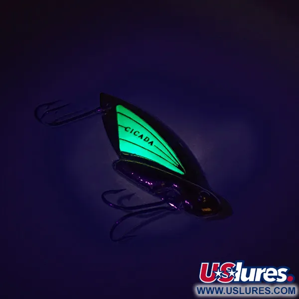 Vintage   Reef Runner Cicada, 3/16oz Gold / Green fishing #8745