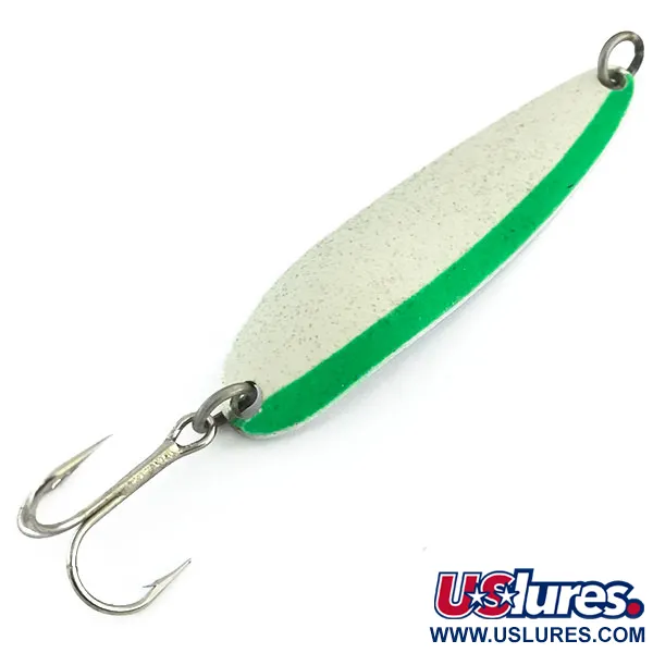 Vintage  Luhr Jensen Krocodile Die #3 Glow, 1/2oz  fishing spoon #8771