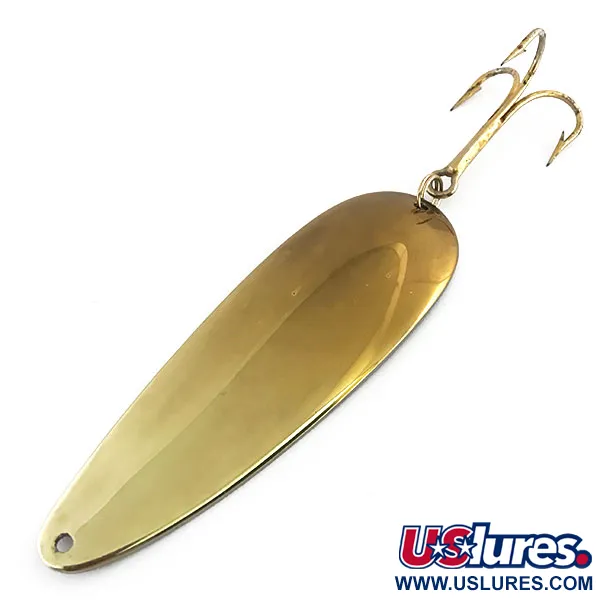 Vintage  Eppinger Dardevle, 1oz Gold / Nickel fishing spoon #8832