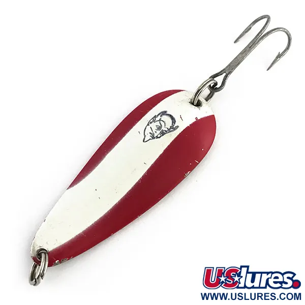 Vintage  Eppinger Dardevle Imp, 2/5oz Red / White / Nickel fishing spoon #8833