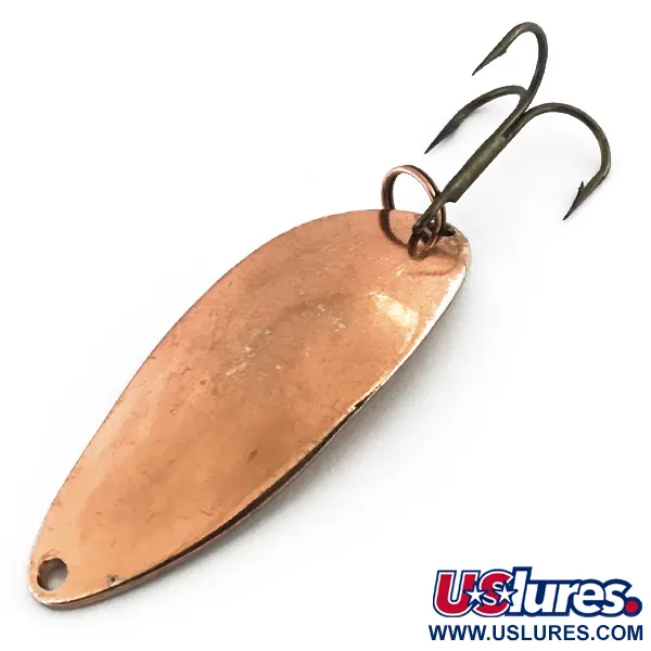 Vintage  Seneca Little Cleo (Hula Girl), 1/2oz Copper fishing spoon #8849