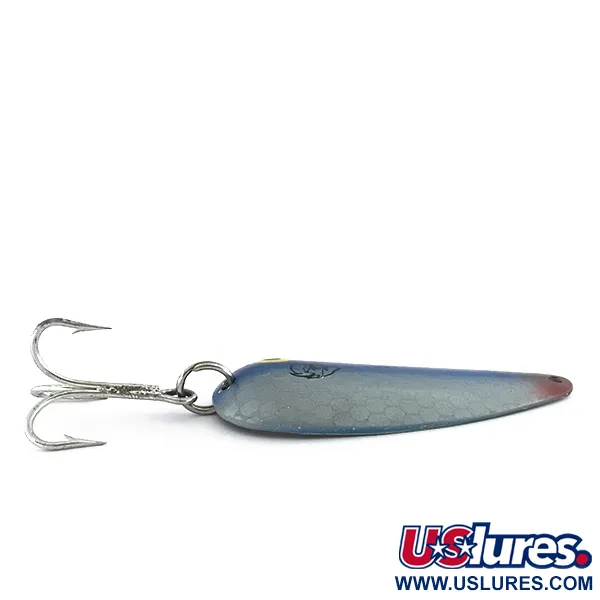 Vintage  Eppinger Dardevle Dardevlet , 3/4oz Blue / Nickel fishing spoon #8853