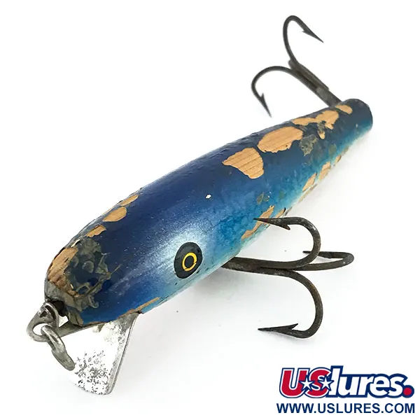 Vintage   Pflueger Palomine, 2/5oz Light Blue fishing lure #8898