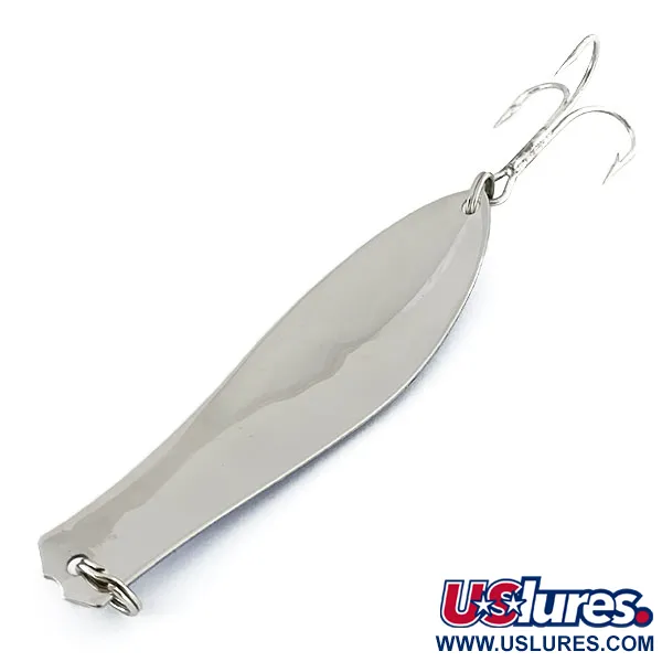 Vintage  Prescott Spinner Little Doctor 275, 3/4oz Nickel / Blue fishing spoon #8925