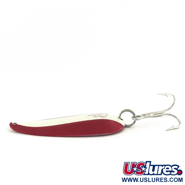 Vintage  Eppinger Dardevle Dardevlet , 3/4oz Red / White / Copper fishing spoon #8943