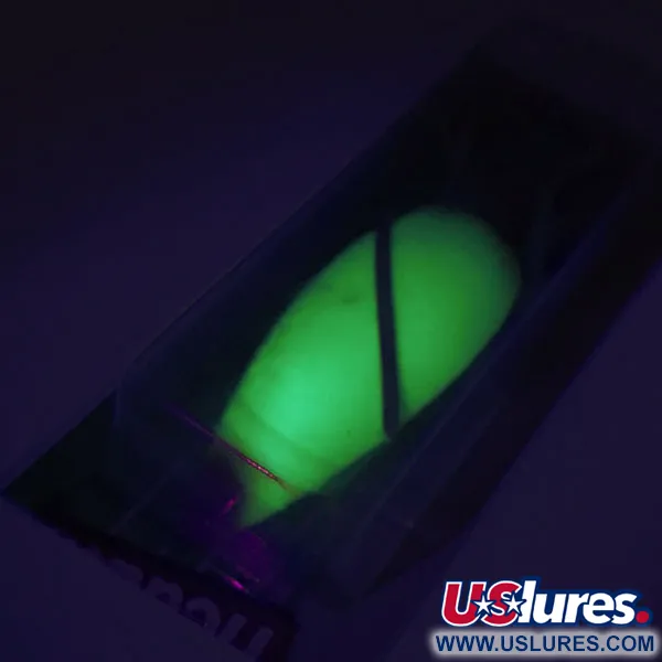  Heddon Weedless Original Moss Boss, 1/3oz Chartreuse fishing lure #8946