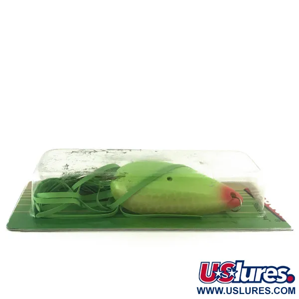  Heddon Weedless Original Moss Boss, 1/3oz Chartreuse fishing lure #8946