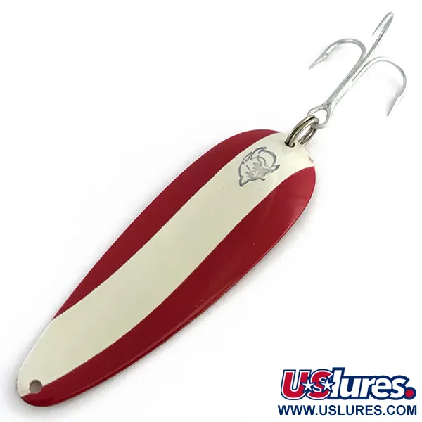 Vintage  Eppinger Dardevle, 1oz Red / White / Copper fishing spoon #9048