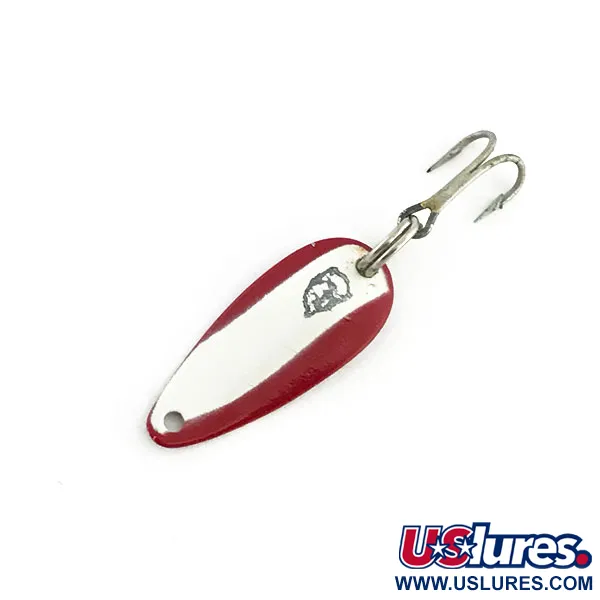 Vintage  Eppinger Dardevle Skeeter, 1/32oz Red / White / Nickel fishing spoon #9064
