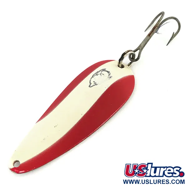 Vintage  Eppinger Dardevle Imp, 2/5oz Red / White / Nickel fishing spoon #9101