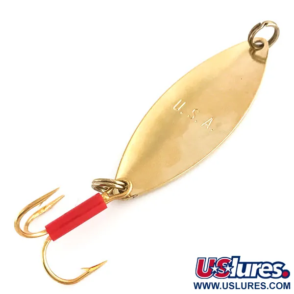 Vintage   Mepps Spoon 2, 1/3oz Gold fishing spoon #9157