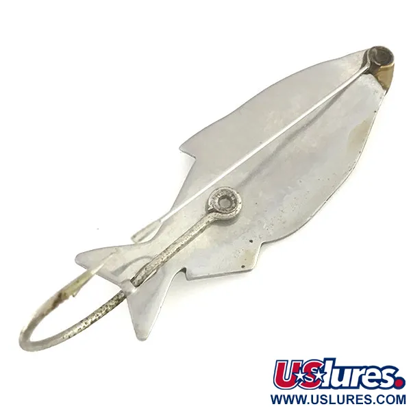 Vintage  Renosky Lures Weedless Renosky Laser Weedless Spoon, 2/5oz  fishing spoon #9165