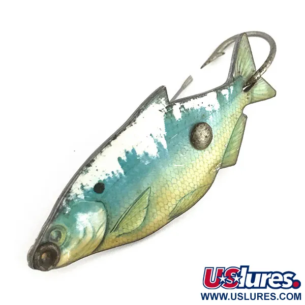 Vintage  Renosky Lures Weedless Renosky Laser Weedless Spoon, 2/5oz  fishing spoon #9165