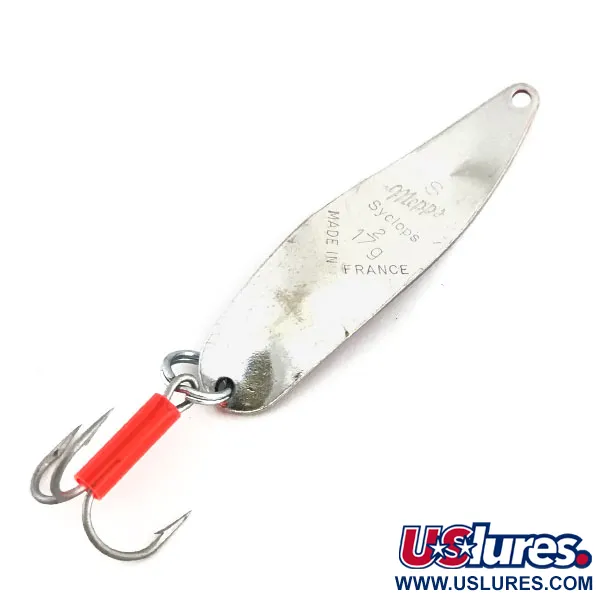 Vintage   Mepps Syclops 2, 3/5oz Rainbow Trout fishing spoon #9187