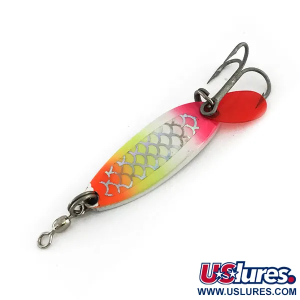  Luhr Jensen Krocodile, 1/4oz Rainbow fishing spoon #9213