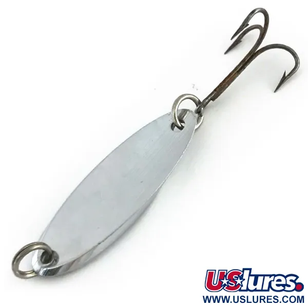 Vintage  Weber Mr Champ, 1/3oz Nickel fishing spoon #9217