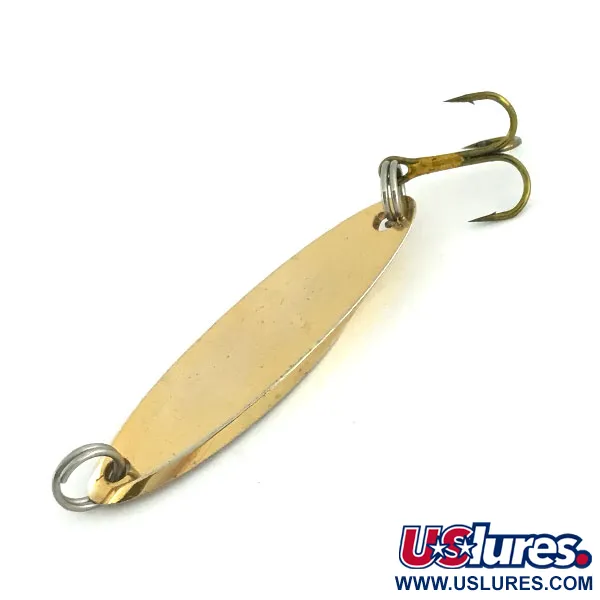 Vintage  Acme Kastmaster , 1/4oz Gold fishing spoon #9273