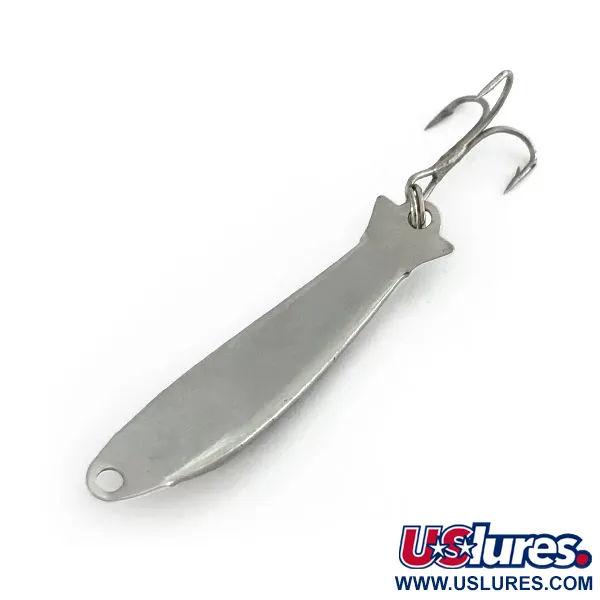 Vintage  Salm The Killer Red Abalone Pearl Minnow, 1/8oz Silver / Pearl fishing spoon #9328