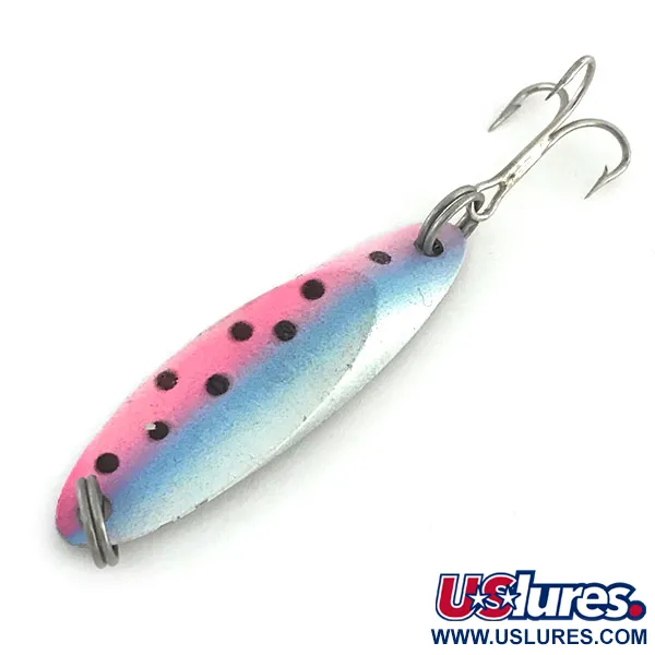 Vintage  Acme Kastmaster , 1/4oz Trout / Nickel fishing spoon #9340