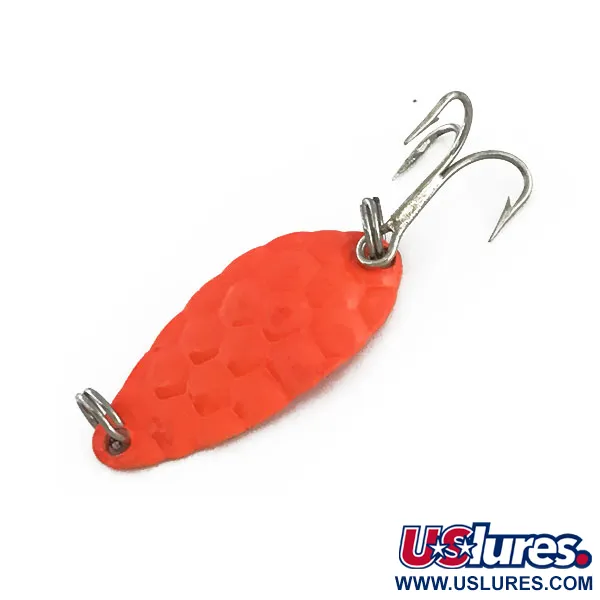 Vintage   Acme Little Cleo, 1/8oz Orange fishing spoon #9342