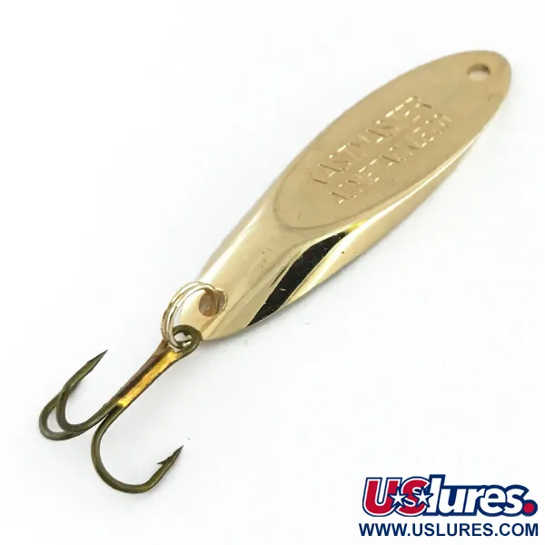 Vintage  Acme Kastmaster , 1/2oz Gold fishing spoon #9410