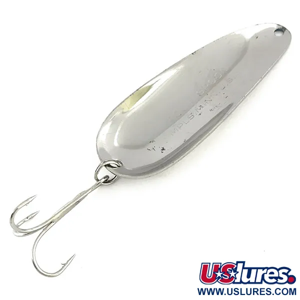 Vintage  Nebco Aqua Spoon, 1/2oz Nickel fishing spoon #9420